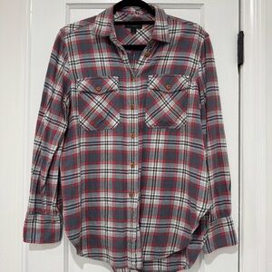 J. Crew Plaid Flannel Shirt